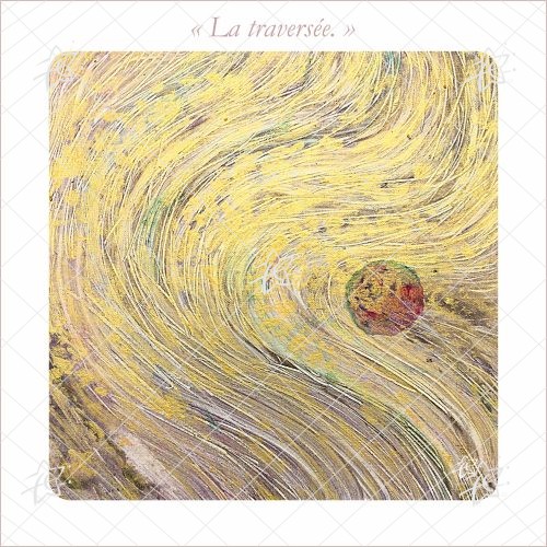 2 La traversée carterie illustration personnalise faire part deces remerciements deces hommage funeraire lumiere floriane esther bretagne concarneau illustration originale faire part de décès ou remerciement à imprimer format 13.5 x 13.5