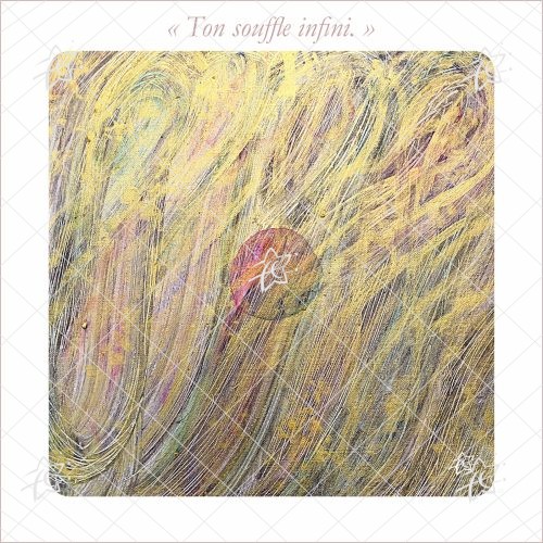 3 Ton souffle infini carterie illustration personnalise faire part deces remerciements deces hommage funeraire lumiere floriane esther bretagne concarneau illustration originale faire part de décès ou remerciement à imprimer format 13.5 x 13.5