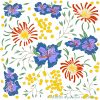 MAELIS couleurs fond transparent floriane esther papier peint echantillon decoration interieure interior design Floriane Esther Papier peint Maëlis couleurs échantillon fond transparent 25 X 25 cm
