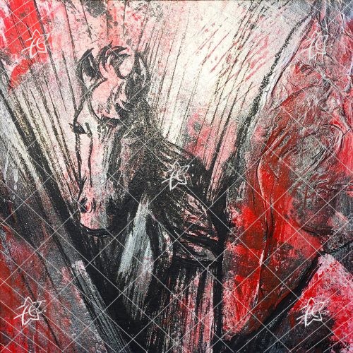 Prana floriane esther oeuvre 180x180mm téléchargement limité dix exemplaires « Prana » oeuvre limitée